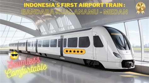 Riding Kualanamu Airport Train : Indonesia's First Airport Train - YouTube