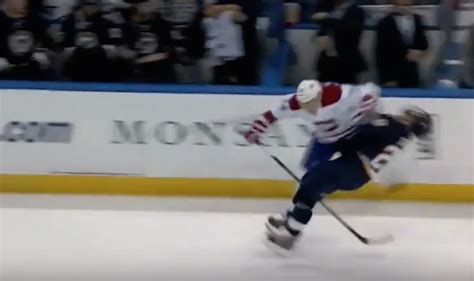 WATCH: This could be the biggest hit you see in the NHL this year ...