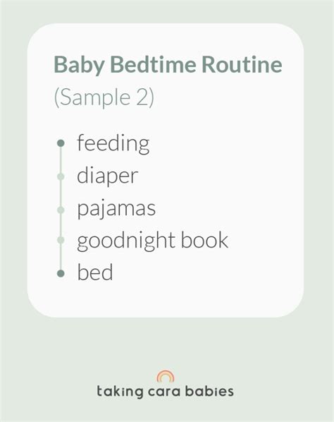 Baby’s Bedtime Routine | Taking Cara Babies