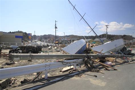 The Great East Japan Earthquake Editorial Stock Photo - Image of east ...