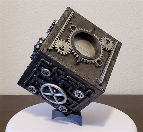 3D printed puzzle box : steampunk