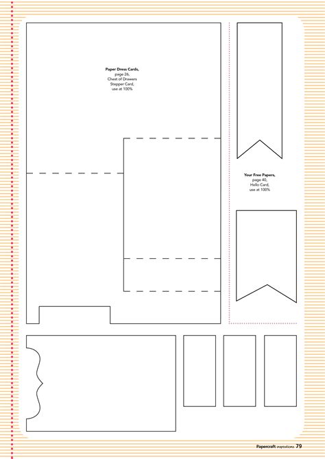 Free folded paper dress cardmaking template | Card making templates ...