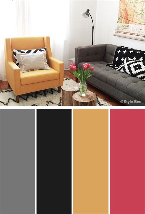 What Accent Color Goes With Grey And White