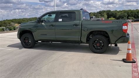 First Look at Army Green 2020 Toyota Tundra TRD Pro | Torque News