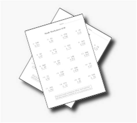 math worksheet clipart clip art library - math notebook clip art math ...