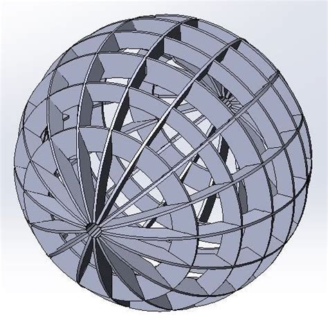 19 Beautiful Hollow Sphere 3d Model