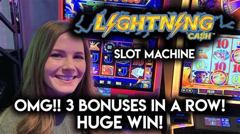 MASSIVE WIN! Lightning Cash Slot Machine! Incredible Amount of BONUSES!!