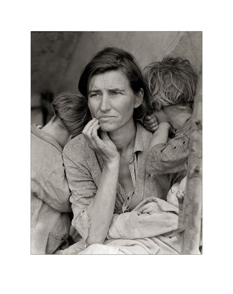 DOROTHEA LANGE – Migrant Mother | Artibs