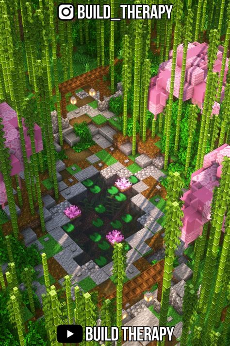 Japanese Garden with a full Tutorial! in 2021 | Minecraft designs ...