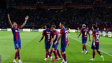 Barcelona beat Celta Vigo after dramatic comeback - Adomonline.com