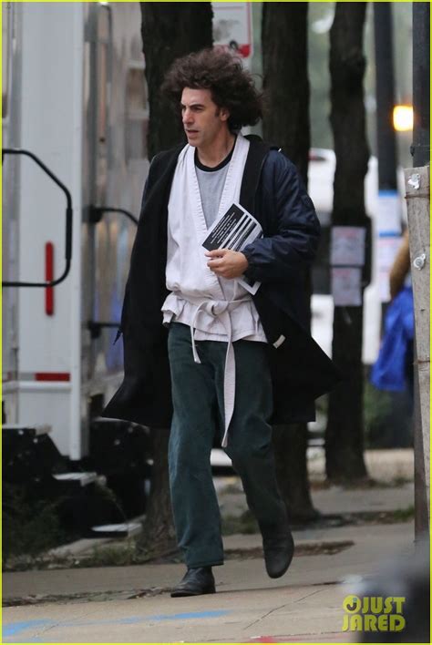 Sacha Baron Cohen Films Protest Scene for New Movie 'Trial of the Chicago 7': Photo 4372881 ...