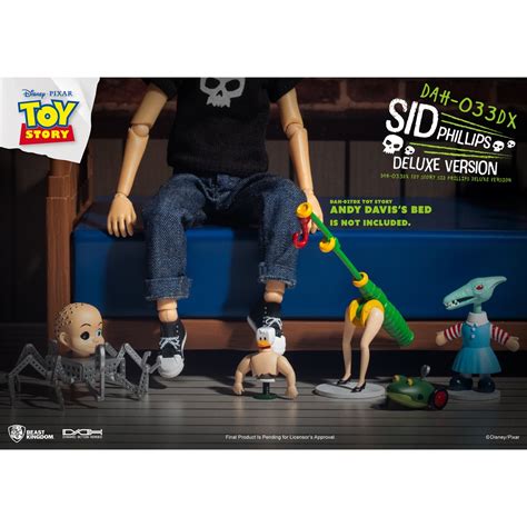 Toy Story Sid Phillips DAH-033DX Dynamic 8-Ction Heroes Deluxe Action Figure