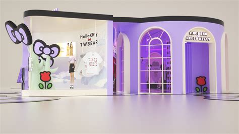 TEENIE WEENIE X HELLO KITTY POPUP STORE :: Behance