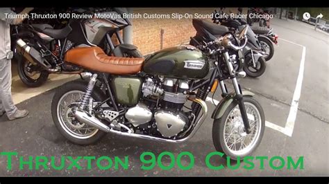 Triumph Thruxton 900cc Cafe Racer | Reviewmotors.co