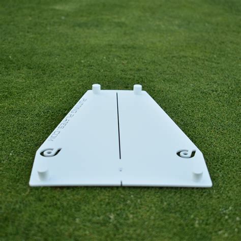 Indoor Putting Plate – Powder Coat Flat White - Putting Plates