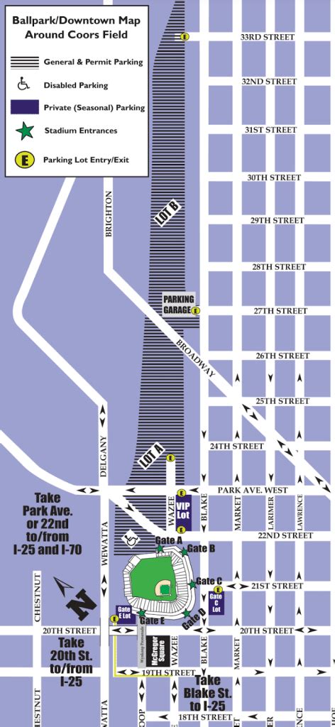 Coors Field Parking Tips Guide in Denver, Colorado for 2024