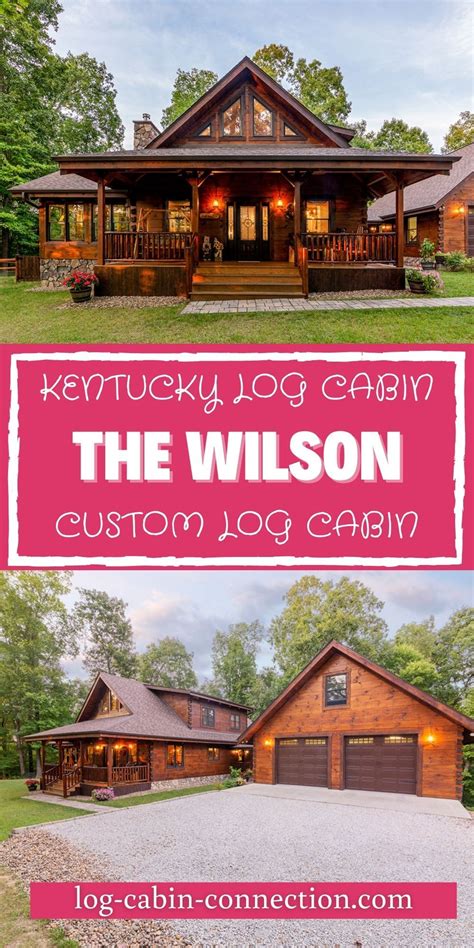 The Kentucky Wilson log cabin is the home of your dreams with modern ...