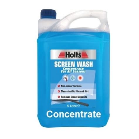 Holts Car Screen Wash Concentrate All Seasons 5 Litre | Sealants and Tools Direct