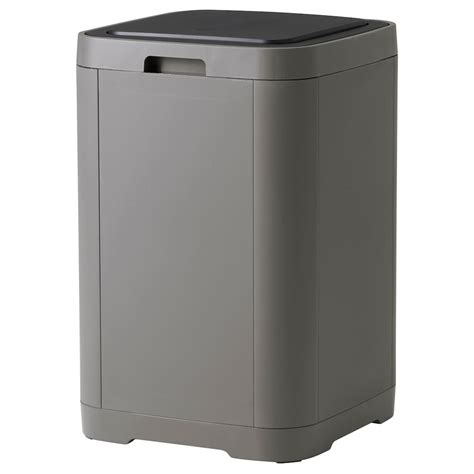 GIGANTISK Touch top trash can - dark gray - IKEA Kitchen Worktop, Kitchen Countertops, Bedroom ...