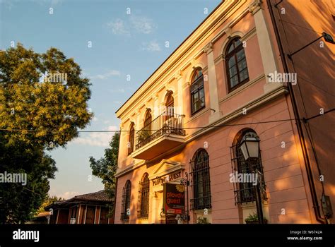 Plovdiv Hotel old town Stock Photo - Alamy