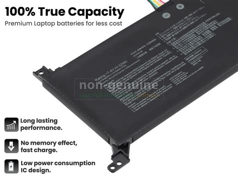 Asus VivoBook 15 X515DA replacement battery - Laptop battery from Australia