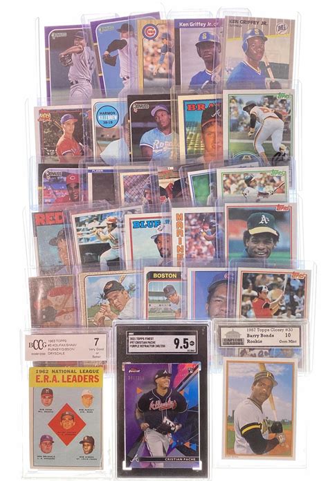 Lot - (29) Rookie & Collectible Baseball Cards