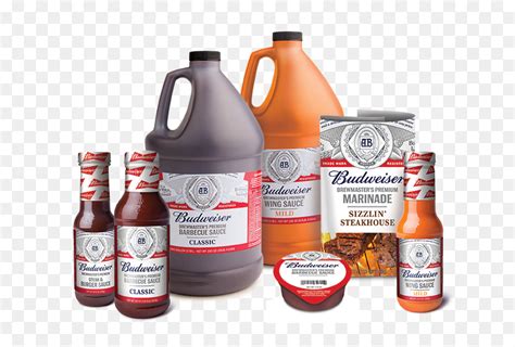 Budweiser Brewmaster"s Premium Sauces - Bbq Sauce 1 Gallon, HD Png ...