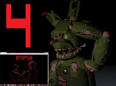 Springtrap Reacts to the FNAF 4 Teaser by FNAFfanITSME on DeviantArt