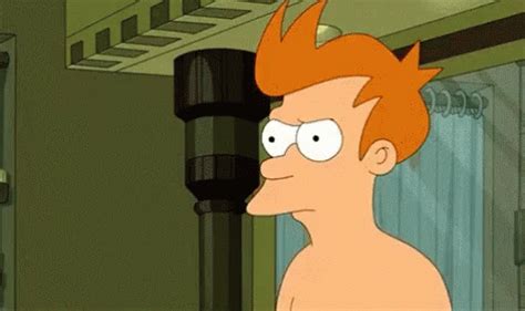 Fry Suspicious GIF - Fry Suspicious Futurama - Descubrir y compartir GIFs