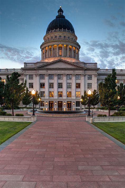 Utah State Capitol Building Photograph by Douglas Pulsipher