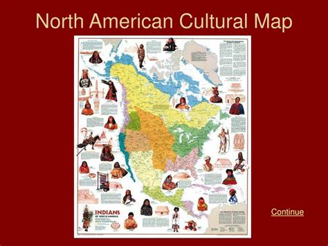 Cultural Map Of North America - United States Map