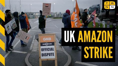 Inside the UK’s first Amazon strike