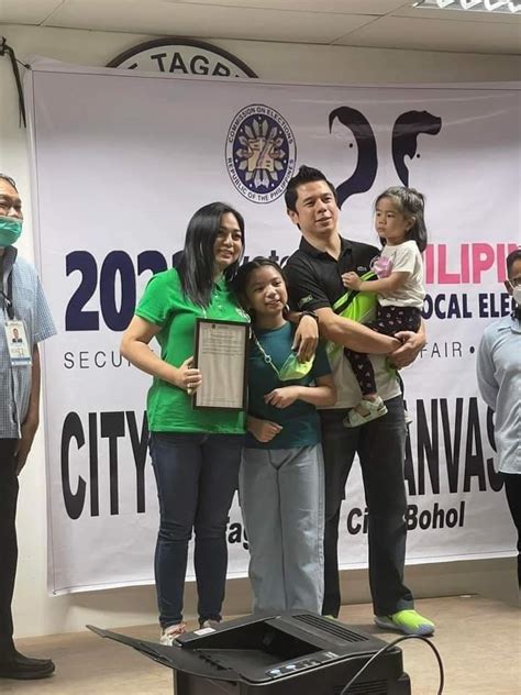 Tagbilaran City's first lady mayor proclaimed | Inquirer News