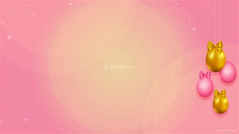 Easter Background & Wallpaper Pink and Gold