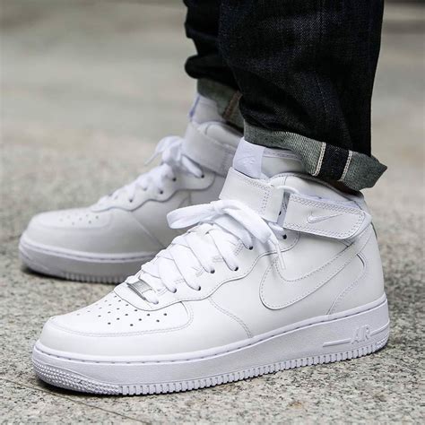 Giày nam Nike Air Force 1 Mid '07 'Triple White' CW2289-111 - Sneaker Daily