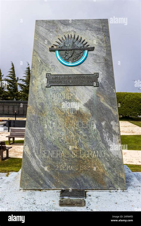 A Monument to the Fallen: Memorial to crew of General Belgrano, Ushuaia ...