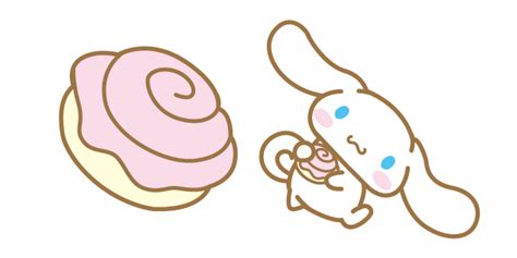 Cinnamon Roll and Cinnamoroll | White fluffy puppies, Puppies with blue eyes, Sanrio