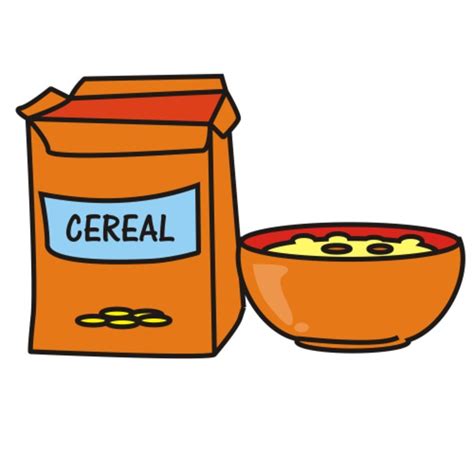 Clipart Cereal Box Breakfast Clipart Free Image Downl - vrogue.co