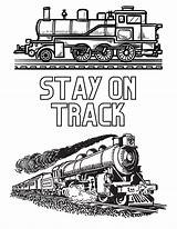 Train Coloring Pages sketch template