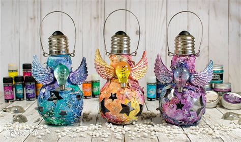 Altered Bulbs - DIY Assemblage Art