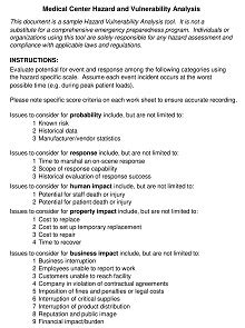 30+ Free Hazard Vulnerability Analysis Templates (PDF, XLS, DOC) » ExcelSHE