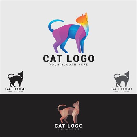 CAT LOGO DESIGN TEMPLATE 1924106 Vector Art at Vecteezy