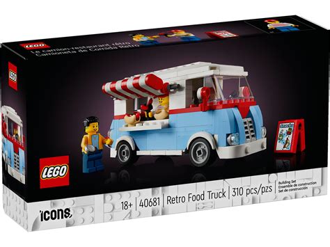 LEGO 40681 Promocyjne Food truck retro - porównaj ceny - promoklocki.pl