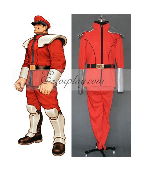 Street Fighter M.Bison Cosplay Costume