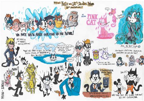 Felix The Cat's Doodles Deluxe(97th Anniversary)!! by ...