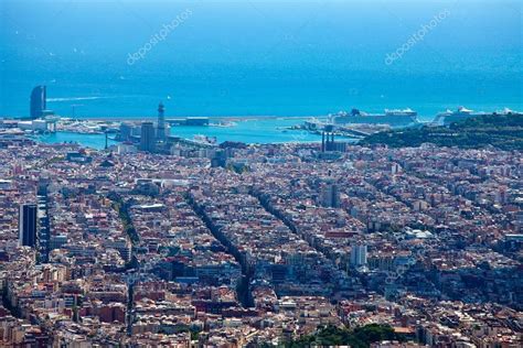 Barcelona. Spain. View of the city from the top. — Stock Photo © kotomiti #32928647