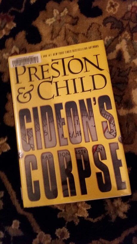 Gideon's Corpse by Douglas Preston and Lincoln Child - I'm never ...