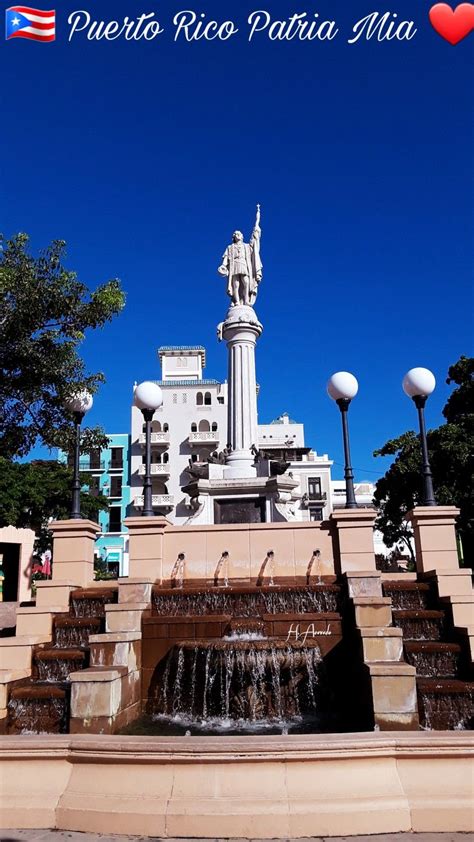 Plaza Colon , Viejo San Juan Puerto Rico 🇵🇷 | Puerto rico history ...