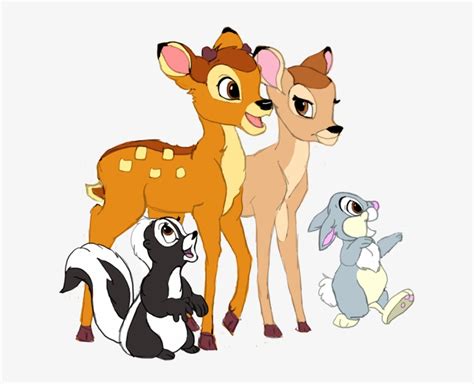 Bambi + Faline by KingSimba on DeviantArt - Clip Art Library