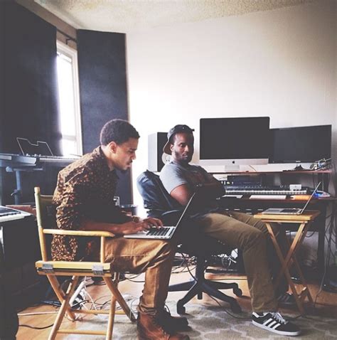 The Source |J. Cole & DJ Dahi In The Studio